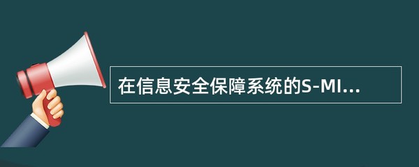 在信息安全保障系统的S-MIS体系架构中,"安全措施和安全防范设备"层不涉及()